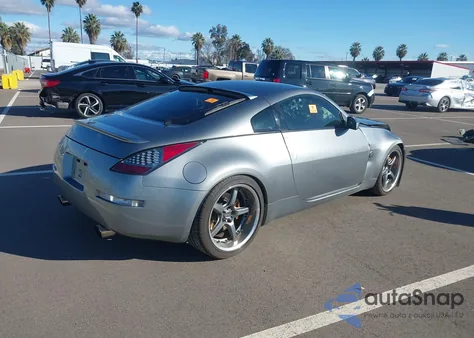 2006 Nissan 350Z Track from USA, damaged, VIN JN1AZ34EX6M351004